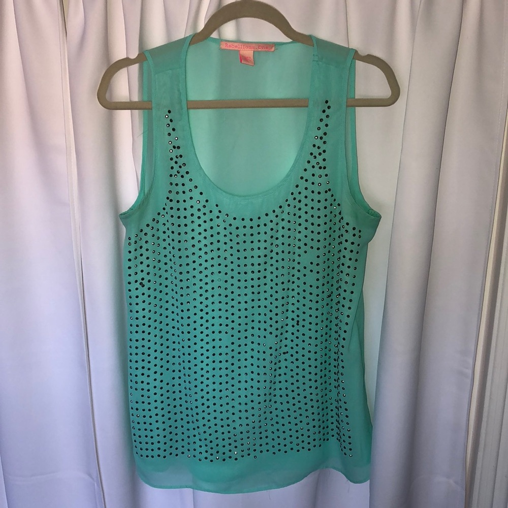Studded tank top